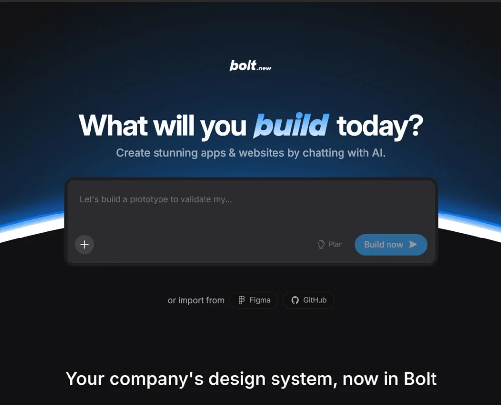 Bolt.new AI Website Builder