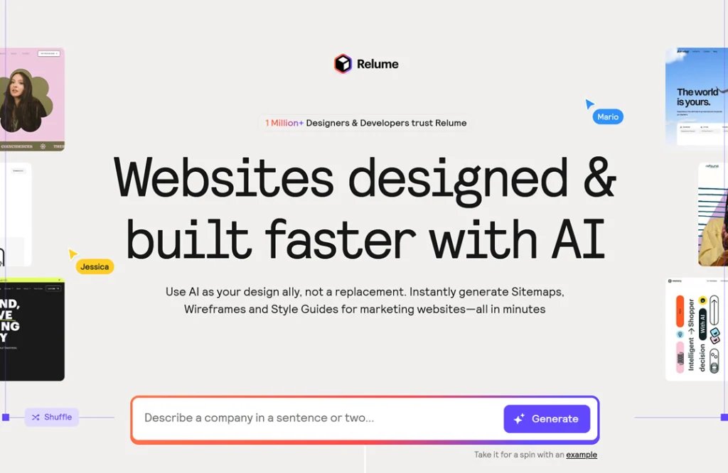 Relume AI Website Builder